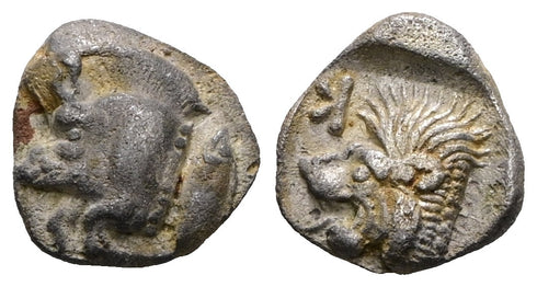 Ancient Greek coin from MYSIA, Kyzikos. 450-400 BC